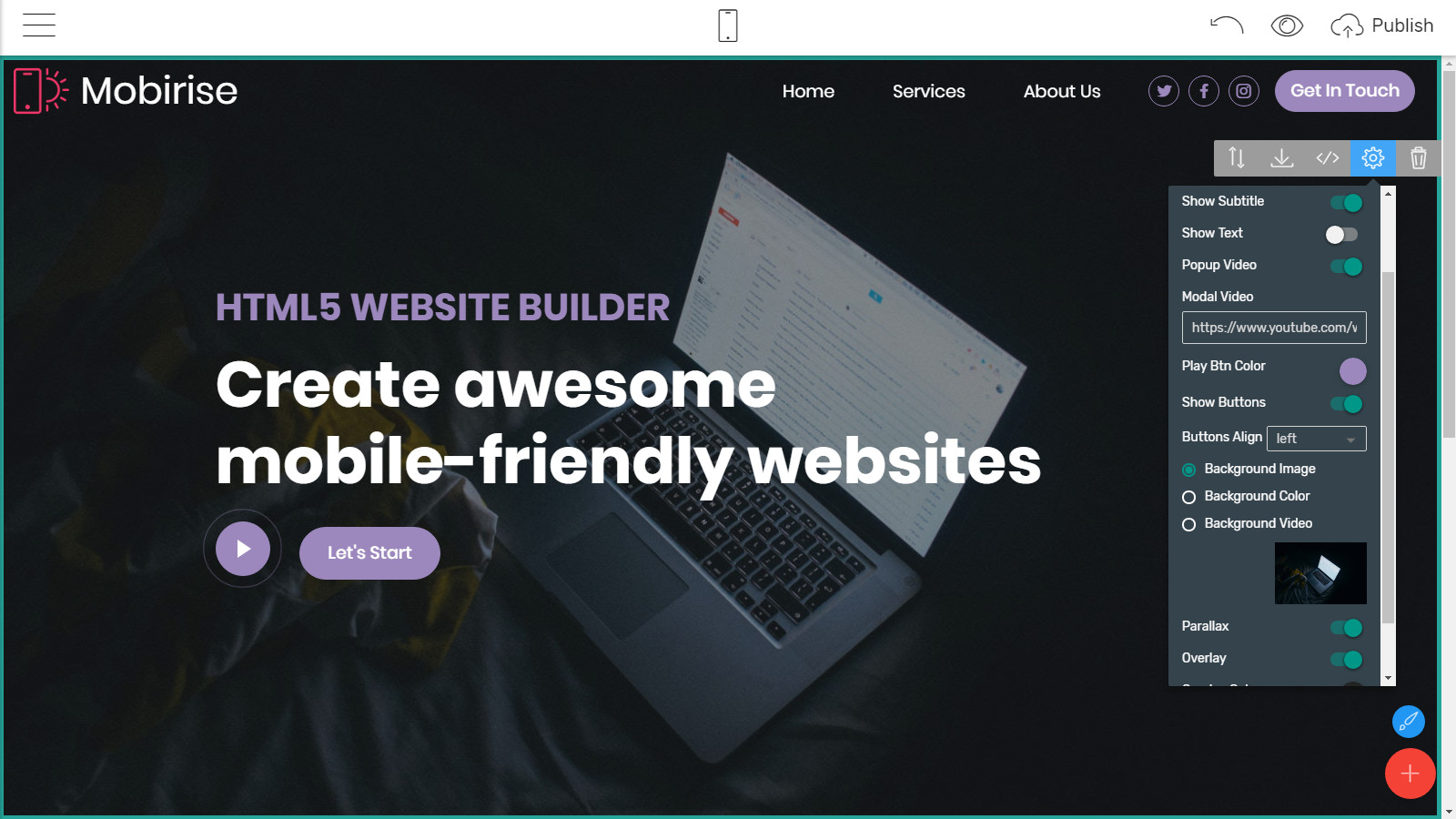 responsive site layouts
